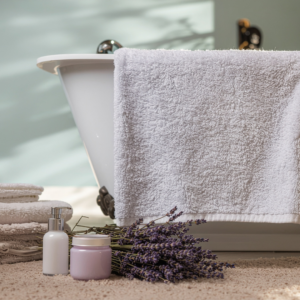 アロマバスでリラックス