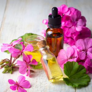 ゼラニウムの香りでリラックス